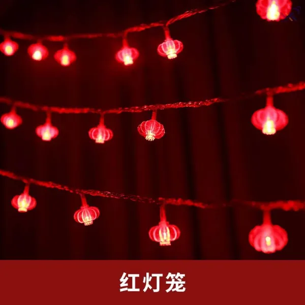 Led 숏 며느리가 힘들다 설을 쇠다 컬러라이트 가정용 인싸템 본 적이 없다 새해 점등 레인보우 레드 100 쌀 플러그인 레드 호롱캔들