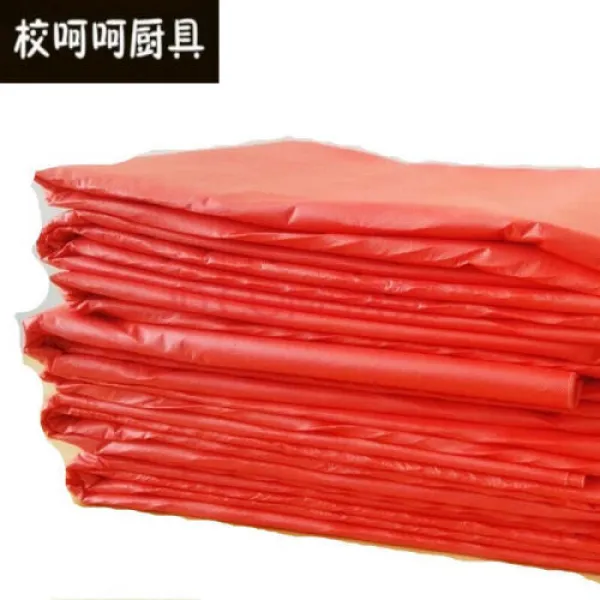 KHZN 교합 ㅋㅋㅋㅋ 레드 포시 모조 실크 일회용 식탁보 사각형 원탁 홈 레스토랑 강화 (0), 1개, 0개