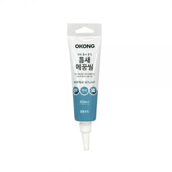 [AUD_9617779] 오공 메꿈씰 실란트 100ml 실란트 실리콘 틈새충진제 건축실리콘 건축보수재, 단일상품