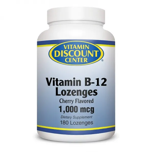 Vitamin Center 비타민센터 비타민B12 시아노코발라민 + 비오틴 엽산 180로렌지 악성빈혈 브레인포그, 1mg, 2개