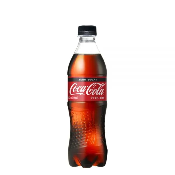 코카콜라 제로 500mlX24개 코카콜라제로 탄산음료 콜라 코카콜라라이트 제로콜라, 1
