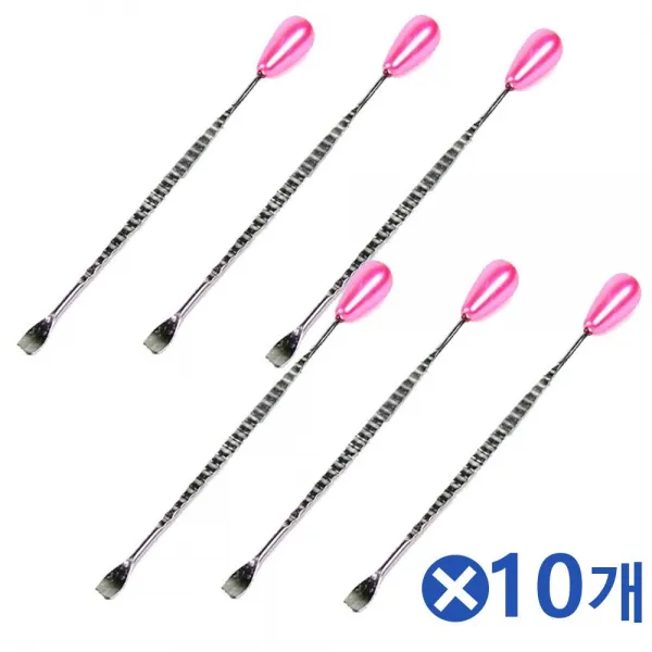 색상랜덤 6개입 귀이개x10개 귓밥제거 귀후비게 귀지