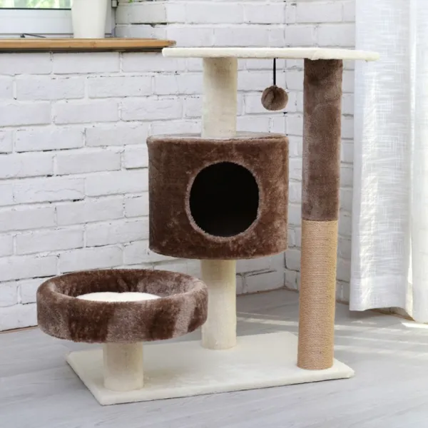 HS 직조 고양이 캣타워DIY 수직스크래쳐 숨숨집, 1개, 선택5-기본형