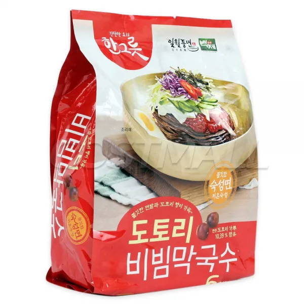 백제 도토리 비빔막국수 297g x 6개 면류 코스트코, 1팩