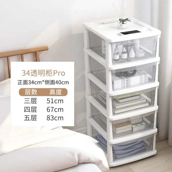 플라스틱 서랍장 장난감 보관상자 앨리스 다층, 흰 뿔테가 작게 세 번 크게 뽑히다.
