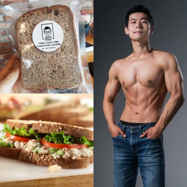 김코치빵 프로틴통밀빵 Best 상품, 100g, 10개
