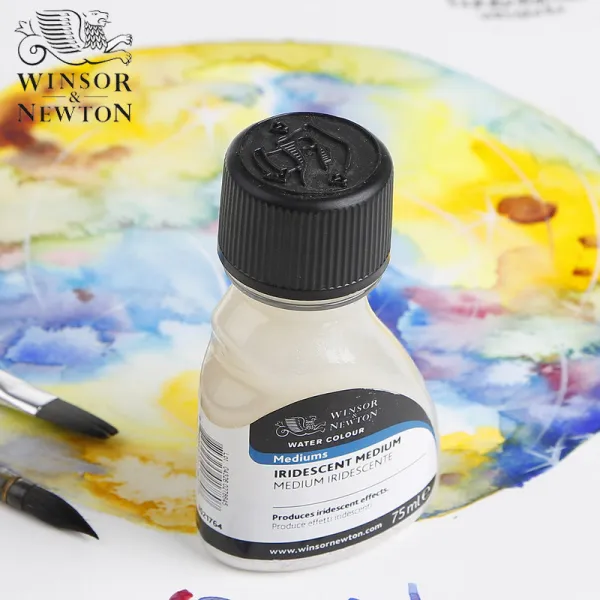 뿌리깊은 나무 윈저 뉴턴 수채꽃 가림막 액우 쓸개즙 가리기 조 와 매개물 75ml 단병 펄 매개물 （75ml ）