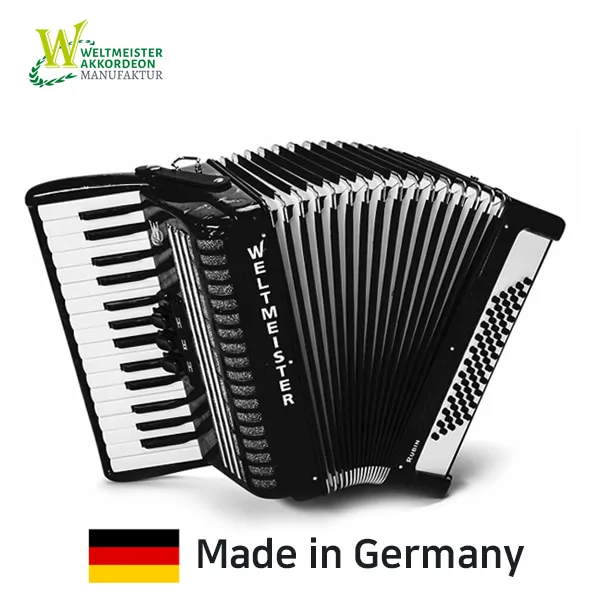 독일 160년 명가 벨트마이스터 아코디언 루빈 60베이스 30키 블랙