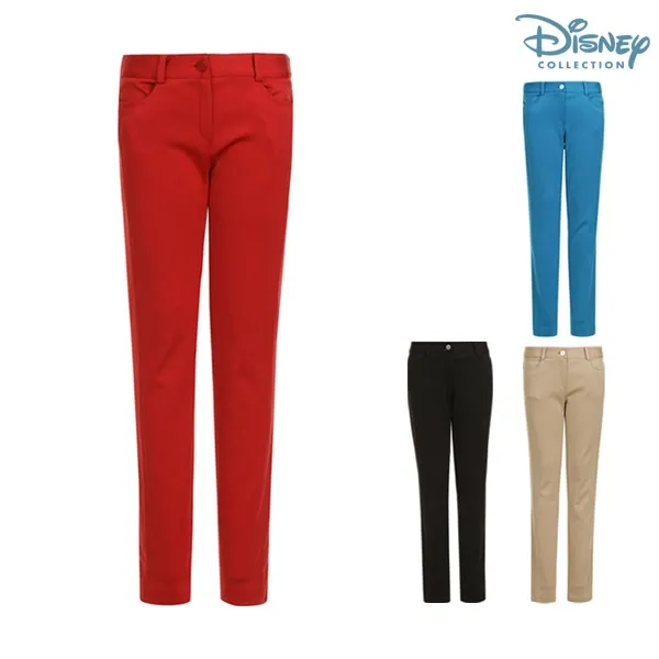 디즈니골프 디즈니골프 여성 바인딩 일자 기모 팬츠 Dg4lpa090 베이지