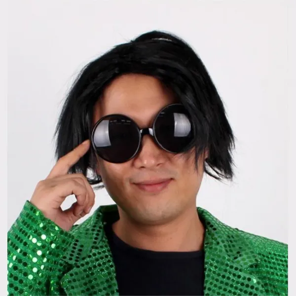 POOKAS 올드보이 코스프레 가발 분장 머리 이벤트용품 파티가발