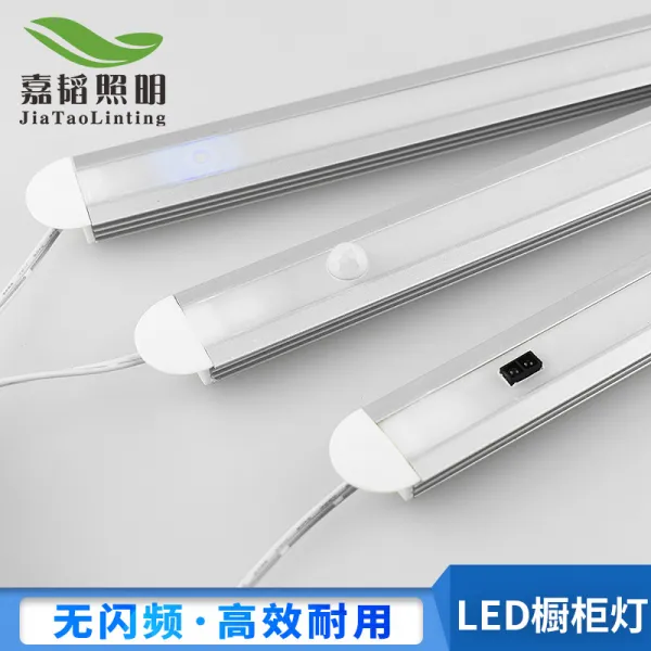 led센서등 LED 박아 넣다 찬장 전등 소켓 옷장 램프 손 쓸다 적외선 감응 층판 등대 디프 룩 2049820740, 80CM (가격 포함안함 전원 ) 6000K 정백