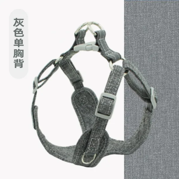 Mar.20 110번 강아지 끈 견인줄 소형 강아지 조끼형 가슴 멜빵 곰팔고 파투테디z Xxs 6 10 근 권장 5_담뱃재 한 개 의 멜빵 에는 끈 이 포함 되 어 있