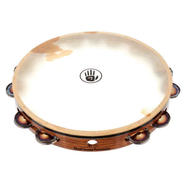 Black Swamp Percussion T12 1 Tambourine 블랙 늪 타악기 T12 1 탬버린