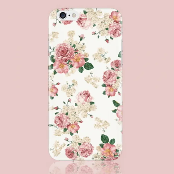  바보사랑 꽃패턴 여리여리 하드케이스
