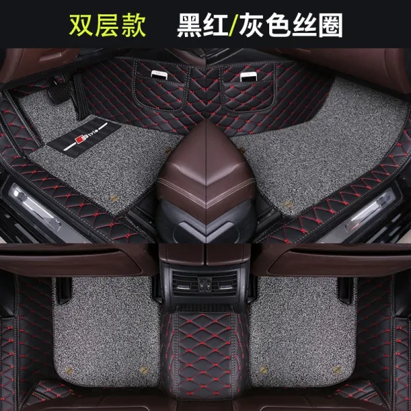 들랑잡화점 코일카 매트 년 신 육풍 X7 갈수록 힘이 있다 자동차바닥깔판 Suv 전용 포위 더블레이어 개장 블랙 레드 그레이 코일 Thresho
