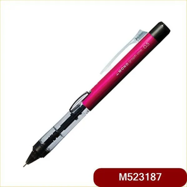 GRX832569핑크 문구몰 모노그래프원 톰보 0.5mm 도매몰 대학생샤프 일본샤프 샤프류 필기구 볼펜선물