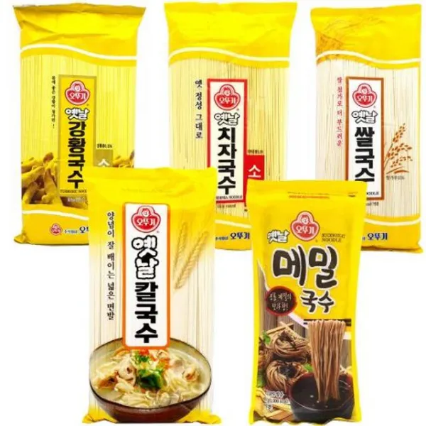 오뚜기 메밀 강황 쌀국수 다양한 종류 면발 국수면 소면 오뚜기국수 중면 옛날국수 중화면 우동면 납작당면 오뚜기 옛날 세면900g