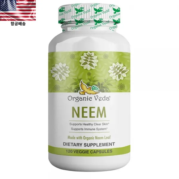 Organic Veda 오가닉베다 베다 Organic Veda 님 Neem 120개입 1개