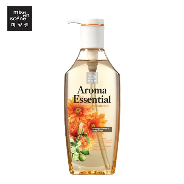  주 아모레퍼시픽 무료배송 미쟝센 아로마에센셜 리프레싱샴푸500ml 샴푸 1개