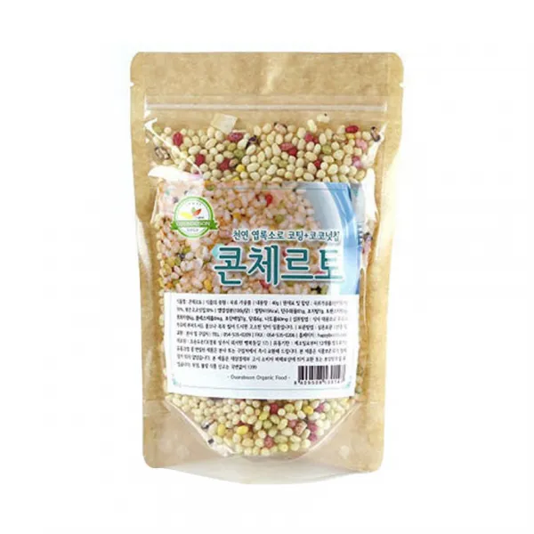 예쁜 볶은곡식 건강 후레이크 - 콘체르토 200g 벌크 포장 (다량 구입 시 할인), 5개(20%할인)