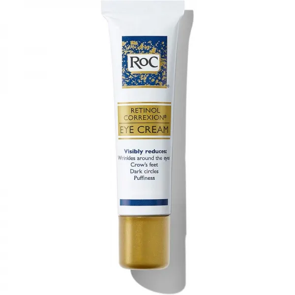 주름 까마귀 발 다크 서클 및 붓기를위한 RoC Retinol Correxion 노화 방지 아이 크림 치료 .5 fl. 온, 단일상품