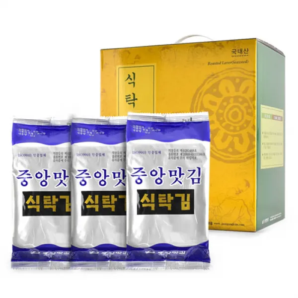 중앙맛김 식탁김, 12g*20봉