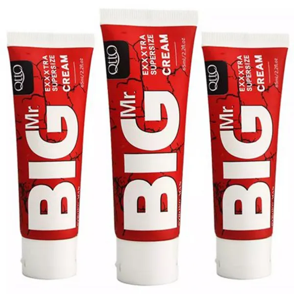 미니컴퍼니 홍콩 BIG 남성확장크림 빅 음경확대 남성단련 마사지크림, 3개, 65ml