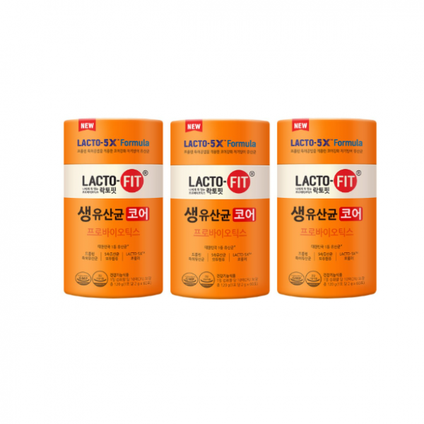 종근당 락토핏 생 유산균 유상균 코어 프리 바이오 틱스 건강 라토핏 랏토핏 락토픽 프롤린 19 코스트코 홈쇼핑 티비 TV 할인 ( 3 통 박스 6 개월 ) 티비 선전 광고, 60포, 3개