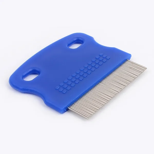 둥근 눈꼽빗 강아지 안면 털정리 일자빗 애견미용 관리용품 둥근빗살 엉킨털 뭉침 빗질