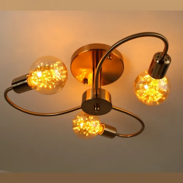 키자 인테리어 조명 거실등 방등 회오리3등