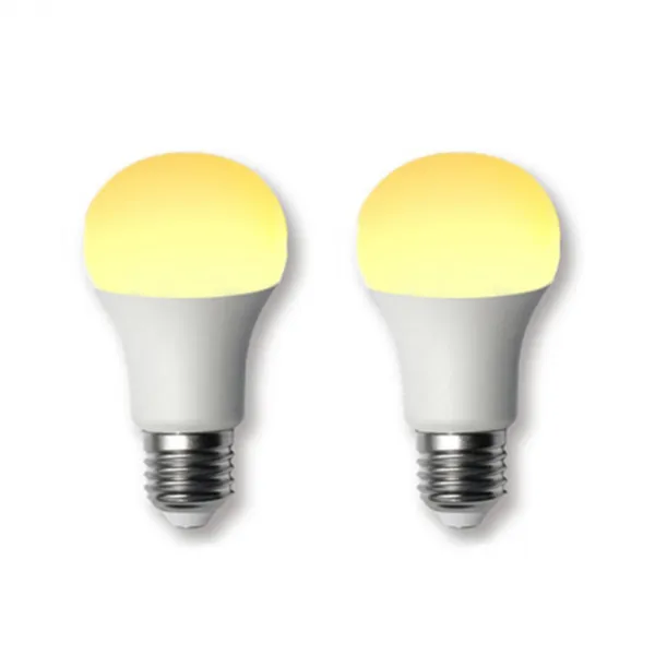 루미앤 3단 밝기조절 LED 스탠드 전구 E26 6W, 2개, 전구색
