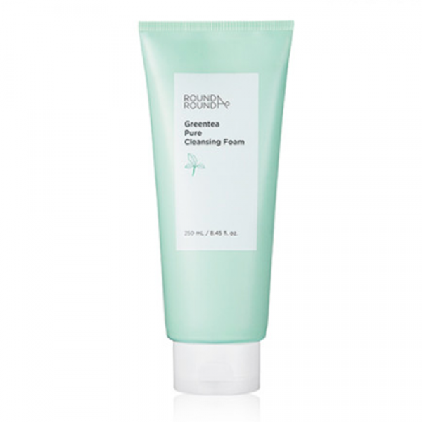 라운드어라운드 그린티 약산성 클렌징폼 클렌징 폼, 250ml, 2개