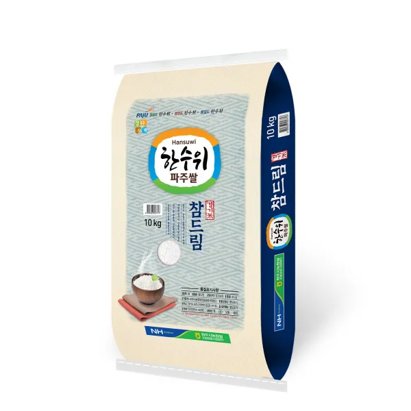 한수위파주쌀 2020년 햅쌀 참드림 10kg, 1개
