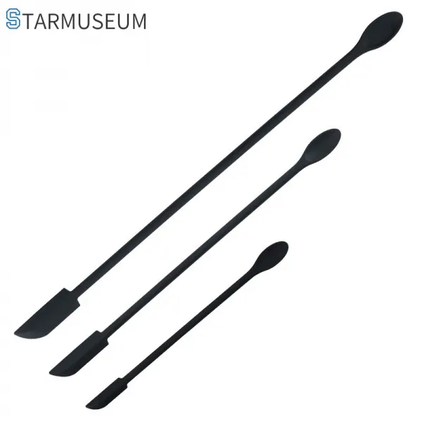 스타트샵 실리콘도구 베이킹 4 미니 숏 날카롭게 긁다 케익 다듬다 반반하게 크림 잼 칼을, 블랙 3