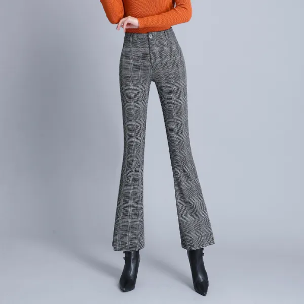 더펫 여성 부츠컷 슬랙스