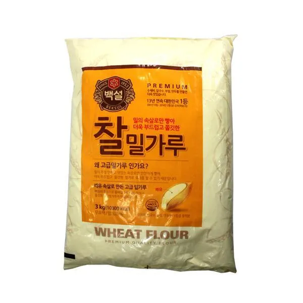 백설무개찰밀가루 DE8+J8O 밀가루 부침 튀김 빵가루 R00679965, 1고를께요