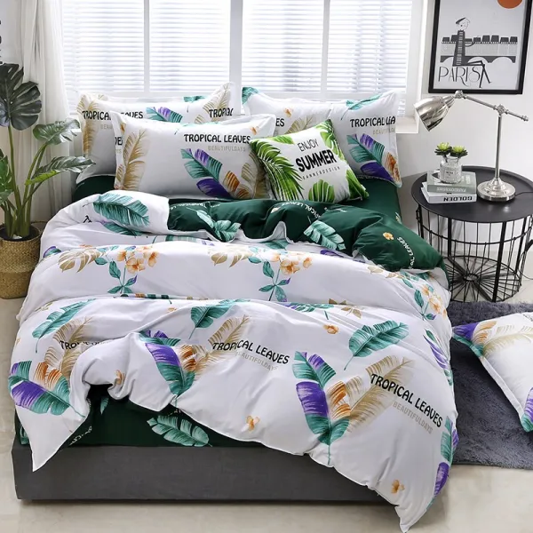 차렵이불 이불 겨울이불 순면 학생기숙사 싱글 6종 이불솜 봄가을 여름 요매트 풀세트 4종세트 C17 몽유선경