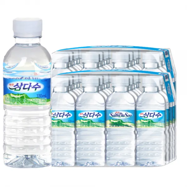 [제트스카이]제주삼다수, 40병, 330ml