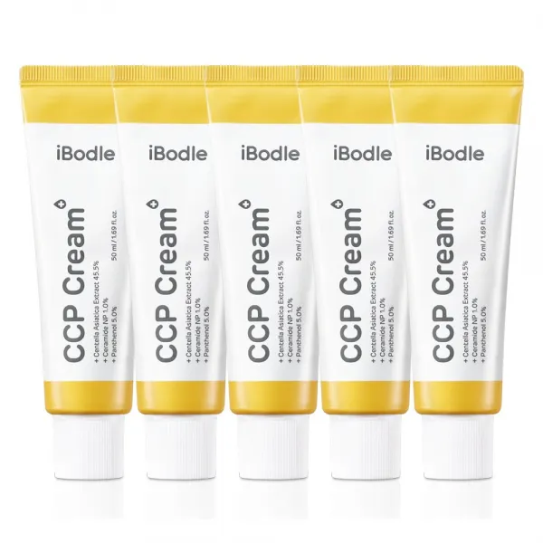 남유네 아이보들 씨씨피 CCP 크림 베이비 판테놀 세라마이드 피부 보습 진정 장벽 강화, 50ml, 5개