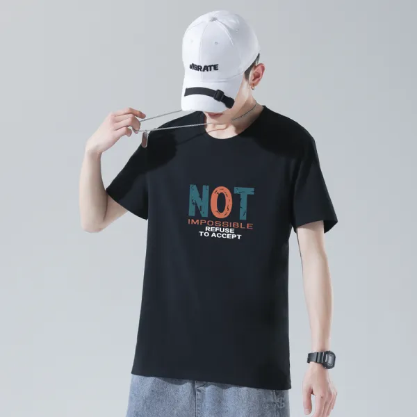 나타내다 거절 플라워 프린트 남성 서늘한 느낌 빅사이즈 여름 빙감 반팔 상의 헤티셔츠 이너티셔츠 트렌드