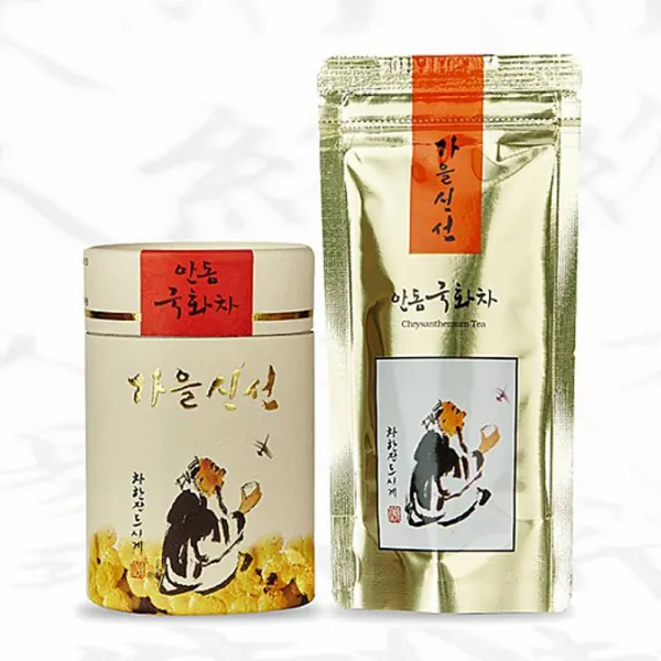 MDF2643 안동 국화차 20g 꽃차 침출차 국산차 전통차 국화꽃차 꽃잎차/식용국화차/건강차/금국국화차