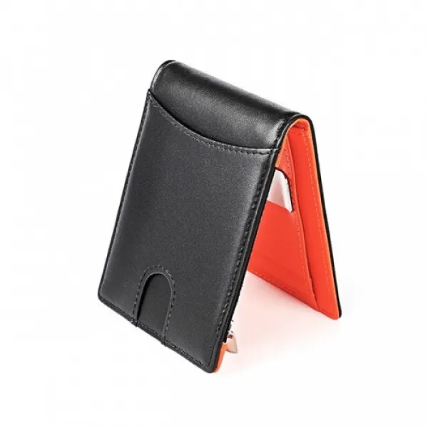 [해외]남성가방 Baellerry 남자 rfid 정품 가죽 머니 클립 카드 지갑 동전 주머니 얇은 bifold 현금 클램프 현금 보유자 남성 슬림 rfid 지갑