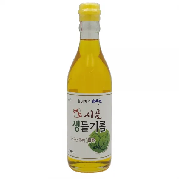 [국산 볶지않은 생들기름] 350ml 오메가3가 듬뿍 예천들깨 (아침에 한스푼 / 35일분), 1개, 350ml