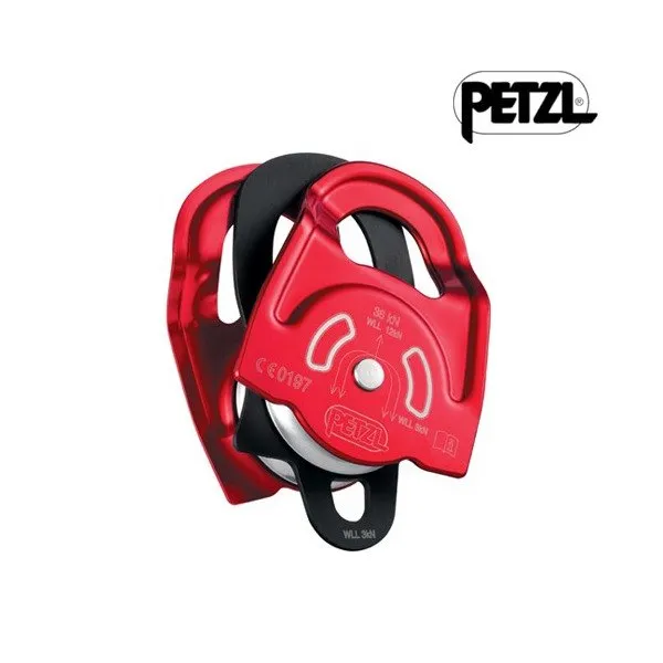 [페츨] [PETZL] 트윈 도르래(AP-P65A) - 450g/스페셜측면판/볼베어링/보조, 상세 설명 참조