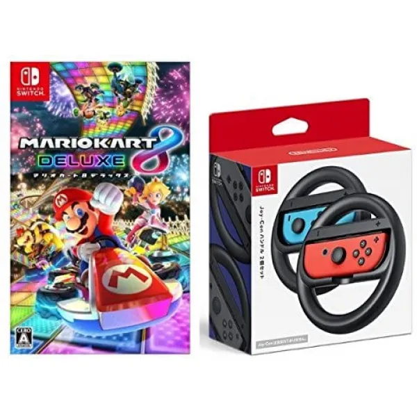 1.예상수령일 2-6일 이내 닌텐도 마리오 카트 8 디럭스 + Joy-Con 핸들 2 개 세트 B06XTHP83H 일본아마존, 상세 설명 참조0