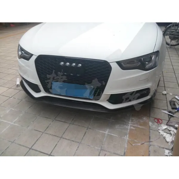 아우디에 적용 앞입술 운동 A5S5 두순 턱 난기류 타입 첫, 카본 앞입술 S5 타입