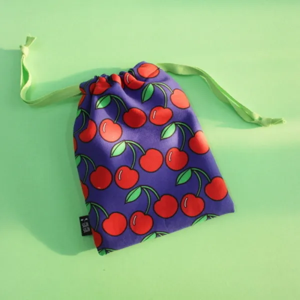 [바보사랑] cherry string pouch