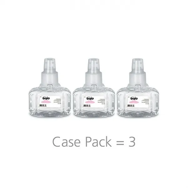 GOJO LTX-7 Clear and Mild EcoLogo Certified Foam Handwash Fragrance Free 700 mL Handwash Refill, One Size