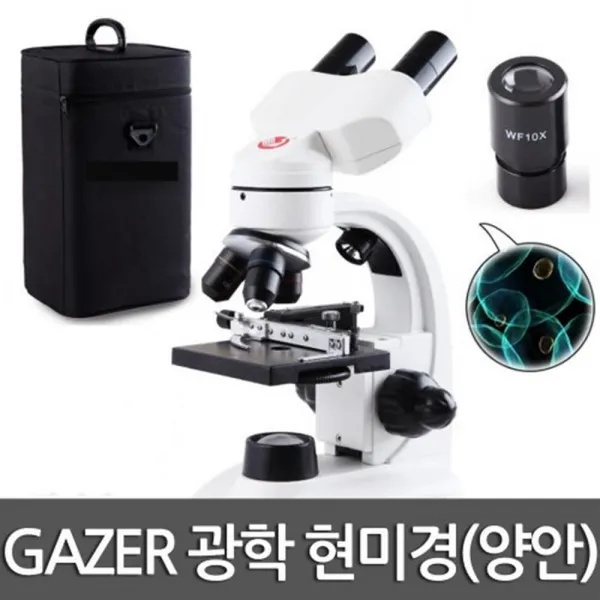 물체관찰 가시광선 광학 양안 현미경 확대경 생물관찰 실험