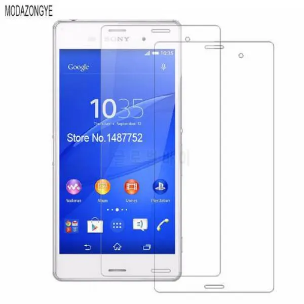강화 유리에 대 한 2pcs 소니 Xperia Z3 컴팩트 D5803 화면 보호 필름 Z3 Mi 상세내용참조